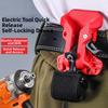 Self-locking Drill Hook Secure Self-Locking For Ultimates Tool Safety. Outdoor Electrical Maintenance