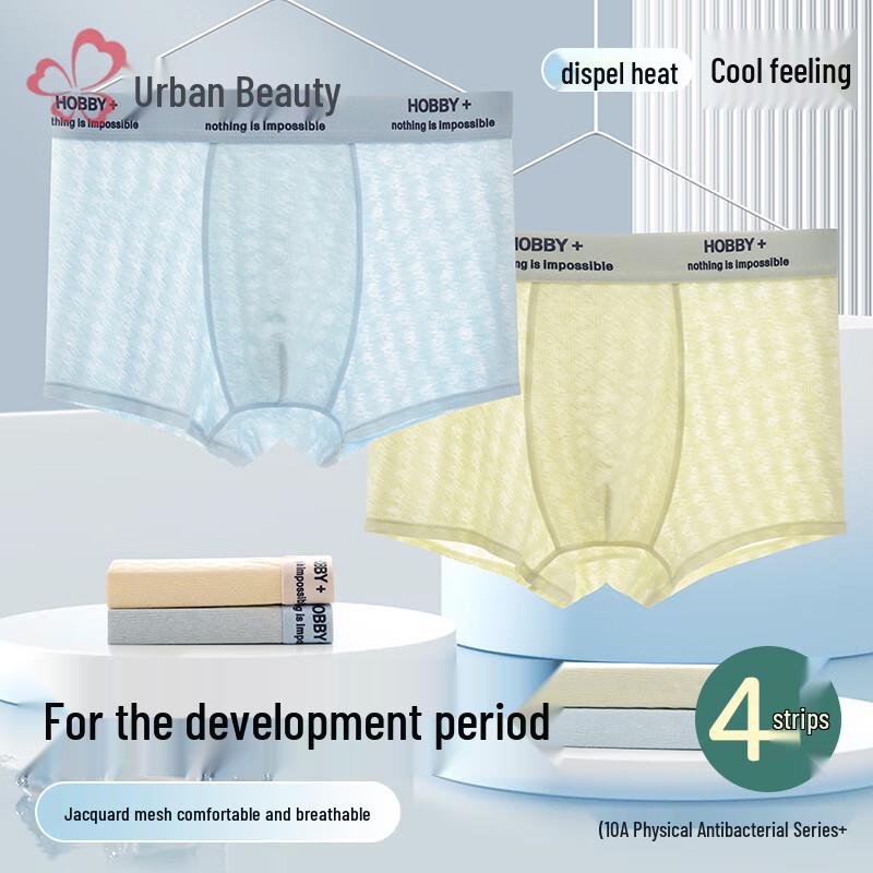 

Dushi Liren Men s 2025 Ice Silk Boxer Briefs L