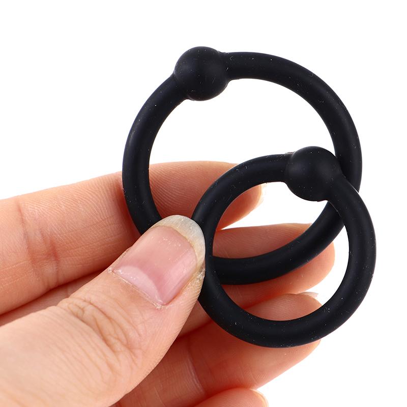 4Pcs Silicone Cock Ring Erection Ring Male Delay Ejaculation Penis Ring Sex Toy