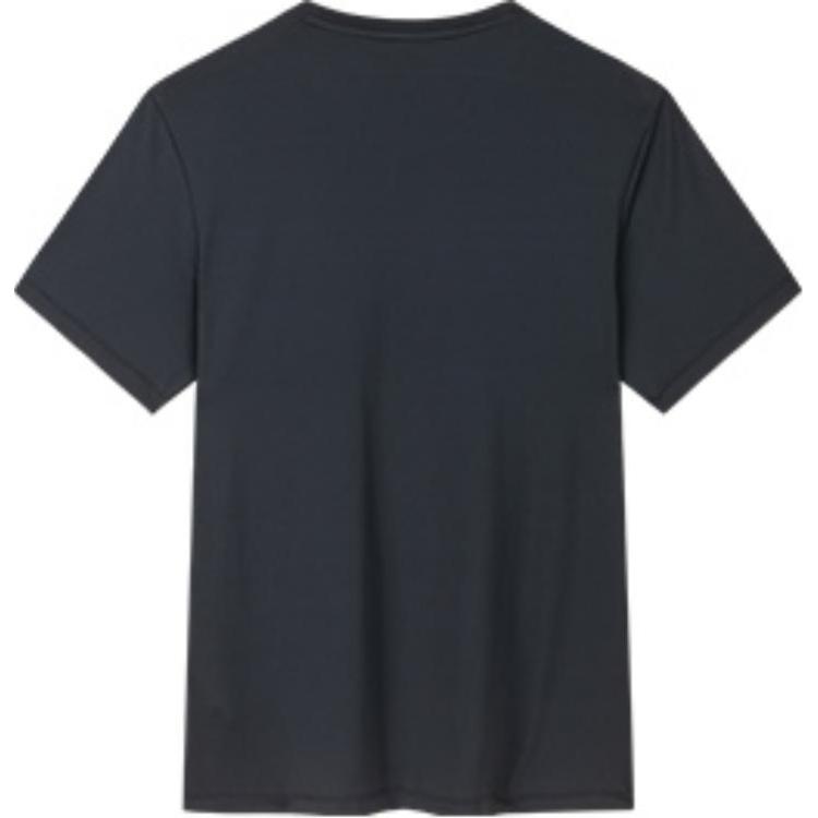 Anta T Shirts Men's Black Crew Neck Moderate Straight Fit 152427121-4