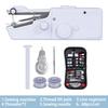 New Hand Sewing Machine Portable Sewing Machine Quick Handheld Sewing Tool Mini Electric Home DIY Apparel Supplies Arts Crafts