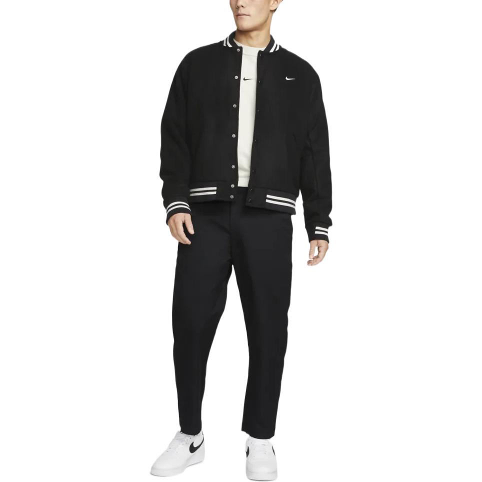 Nike Sportswear Authentics Varsity Jacket Asia Sizing DQ5011-010