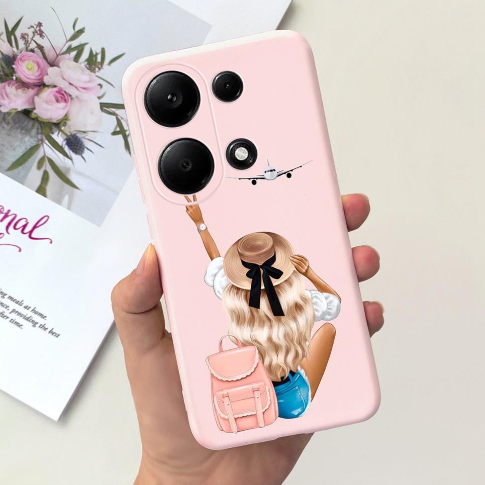 For Xiaomi Redmi Note 13 Pro 4G 5G Case Redmi Note 13 Pro Plus Note13 4G Cover Funda Coque Luxury Silicone Soft TPU Phone Mask