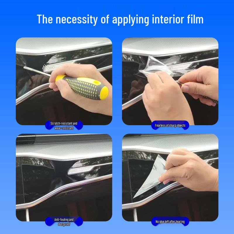 Center Console & Navigation Screen Film for 26 Toyota Highlander Models