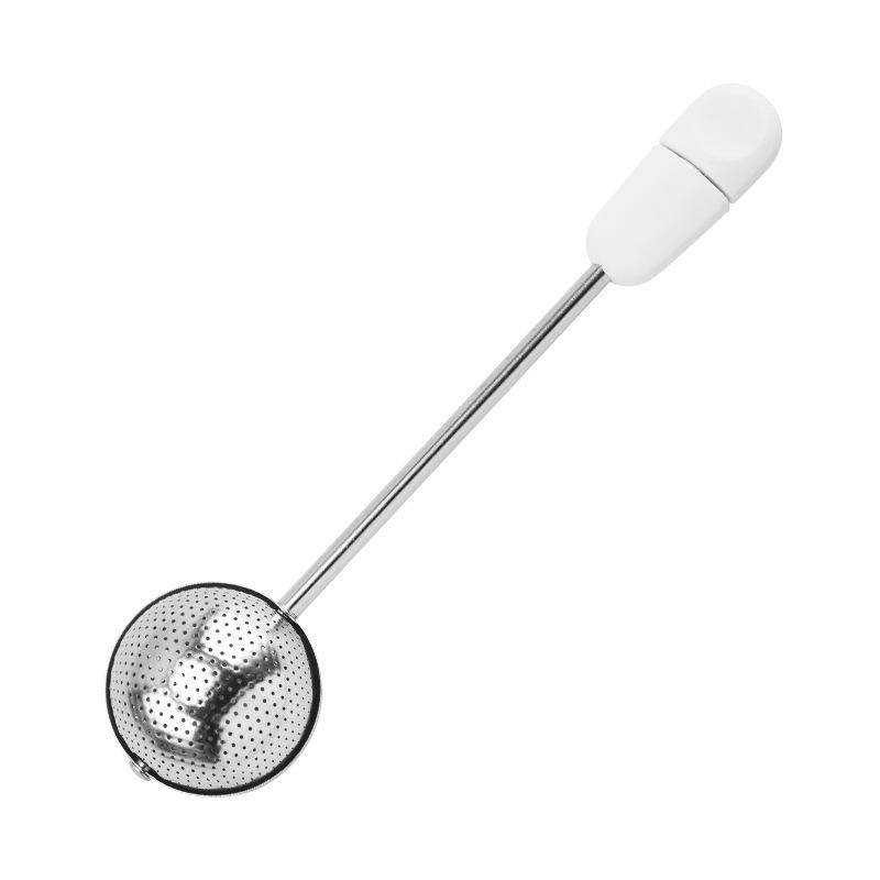 304 Stainless Steel Rotating Tea Infuser Ball - Creative Round Tea Brewer & Strainer Separator