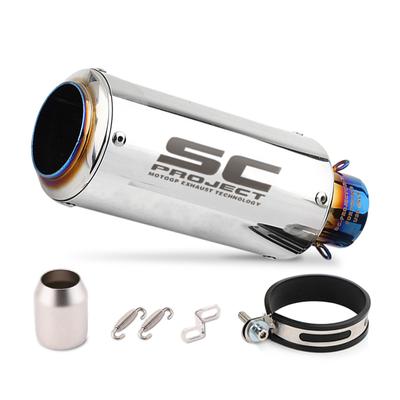 Motorfiets Uitlaatdemper Pijp Roestvrijstalen Uitlaatpijp Vervanging Compatibel Voor R3 R1 ATV Crossmotor Straatfiets
