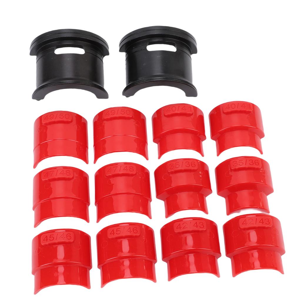 Universelles Motorrad Gabeldichtungs-Eintreibwerkzeug-Set 35 50mm Gabeldichtung Einbauwerkzeug Eintreiber Ausbau-Set für die meisten Motorräder 14PCS