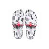 Puma Womens Leadcat Graphic Slide (women's Sizes) Puma White / Puma Black / Coral Slide Slippers 366803 01