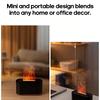 7 Color Flame Aroma Diffuser Humidifier Creative Desktop Night Light Ultrasonic Fragrance Mist Maker Home Office Aromatherapy