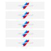 5/10PCS Car Interior Sticker Creative Badge Stickers Waterproof For BMW M Performance M3 M5 M6 F01 F20 F10 F13 X5 F11 G20 X3 X1 gjbf54