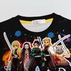 Cross-Border Movie Comic Print Pajama Set for Medium & Large Kids