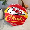 Kansas City Chiefs Pattern Umbrella - Automatic Open/Close, Compact 8-Rib Lightweight Umbrella Essential for outdoorPicnic Accessory Fan Gifts