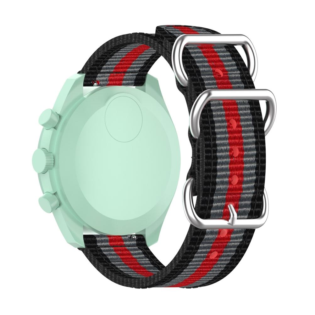Replacement Straps Compatible for BIOCERAMIC 3 Ring Canvas Strap Watchbands