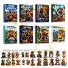 2026 New Highland Cow Figures Advent Calendar , 24PCS Decorative Hanging Ornament Countdown Calendar Christmas Gift Supplies