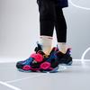 Anta Kids Irregular 2 Mid Basketball Shoes Kids Basketball Shoes Black Blue Pink 312231115-10