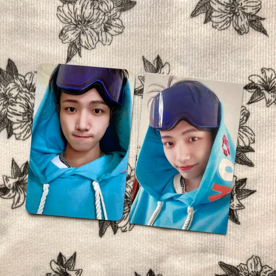 

[USED] BOYNEXTDOOR WHO pre-recorded Sanok Jaehyun trading cards (2 cards)