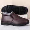 Fashion Winter Snow Outdoor Men's Shoes Men's Winter Boots Hiking Boots Waterproof Men's Shoes Work Shoes Platform Boots