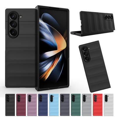 Pro Samsung Galaxy Z Fold 6 5 4 3 Fold6 Fold5 W22 W23 W24 5G matné pouzdro s ochranou proti otiskům prstů, super odolné proti upadnutí, ochranný kryt s technologií All-inclusive