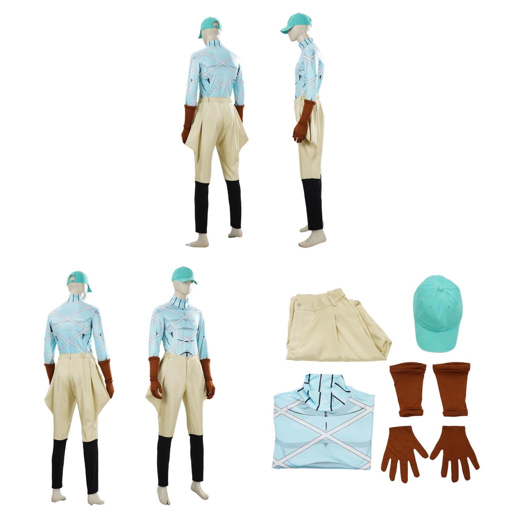 Jojos Bizarre Adventure Dio Brando Cosplay Costume With Polyester Blend For Anime Fans