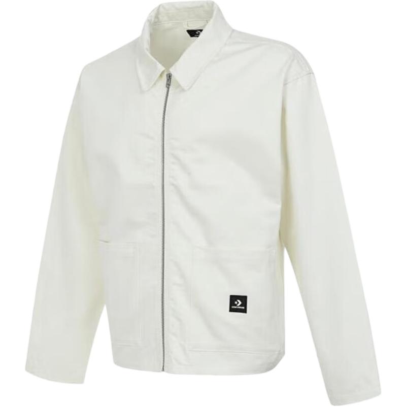 

New Converse Chuck Taylor SEASONAL Jacket Men s Ecru 10026149-A02 2XL