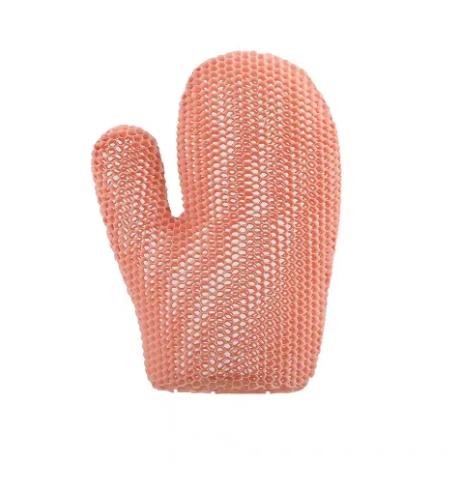 TPU Exfoliating Scrub Glove, Honeycomb Structure, Quick Drying, Essential Bathroom Body Care Accessory