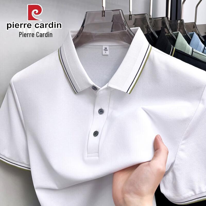 

Чоловіча літня сорочка-поло Pierre Cardin зі змішаної шовкової тканини 2XL