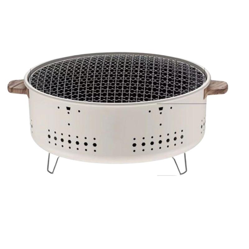 

Charcoal Grill for Tea-making Around A Stove, Household Portable Barbecue Grill, Outdoor Multi-functional Round Barbecue Rack