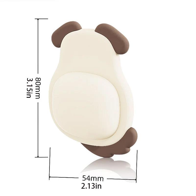 

Cute Pet Door Barrier Anti collision Pad Soft Rubber Sticker Artifact Refrigerator Rear Barrier Wall Sticker Buffer Pad