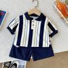 Kinderkleidung Mutter Kinderkleidung Kinder-Sets Jungen T-Shirt Shorts Sommer Kurzarm Mode Anzug