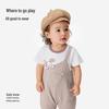 YEEHOO Baby Boys' Short Sleeve Romper