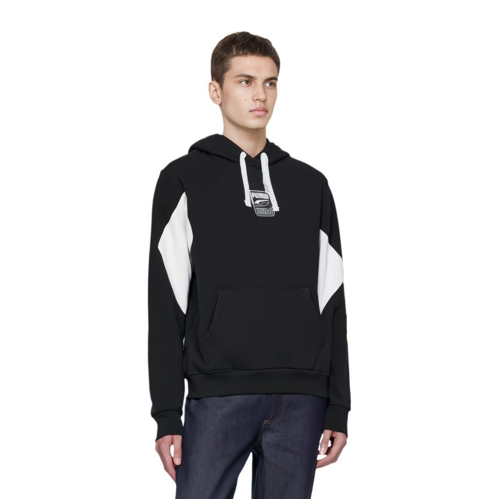 Puma Sweatshirts Men's Black Hooded Moderate Regular 586897-01