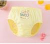 Korean Style Kids' Pure Cotton Cartoon Underwear - Medium & Large Girls' Triangle Shorts