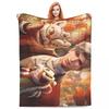 Sylus Love And Deepspace Super Soft Blanket Airplane Travel Plush Throw Blanket Funny Couch Chair Flannel Bedspread Bed Cover