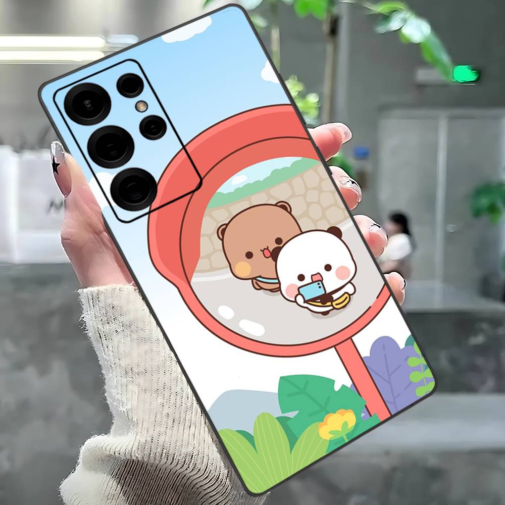 Popular B-Bubu And D-Dudu Phone Case For Samsung S 24 Fe 25 Ultra Plus 20 Lite 21 30 22 23 24 22 Ultra 5G Fundas