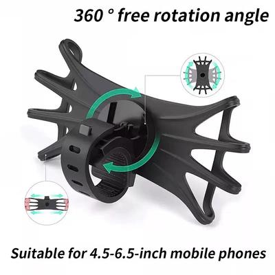 1 Piece - Suitable for Bicycle Silicone Phone Holder, Motorcycle Shock-absorbing Holder - Outdoor Cycling Phone Holder