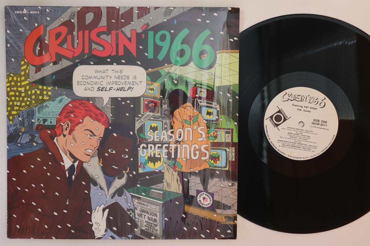 

LP Record VARIOUS Cruisin 1966 INCM2011 INCREASE 1984 US Rock Used