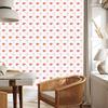 Wallpaper Flowers White and Coral, Coral Background for Living Room and Bedroom 50x1000