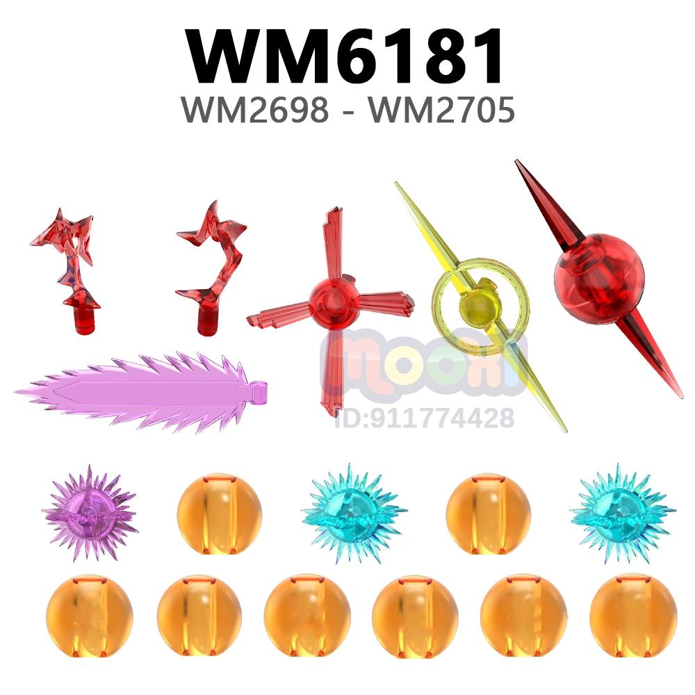 WM Blocchi Compatibili con Action Figure Accessori Mattoncini WM6183 WM6181 WM6180 WM6178 WM6177 WM6032 Parti Blocchi da Costruzione Giocattoli