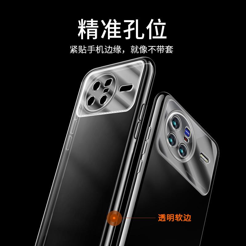 Suitable for vivox11 mobile phone case, transparent x11pro silicone all-inclusive vivo anti-drop ultra-thin men's and women's shell.