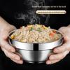 Jingqingfu 316 Stainless Steel Double-Layer Insulated Bowl