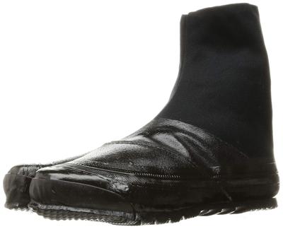 Kokos Nobuoka Tabi de Trabajo, Tabi Práctico para Subterráneo, 5 Piezas, Impermeable, Negro, 24 cm