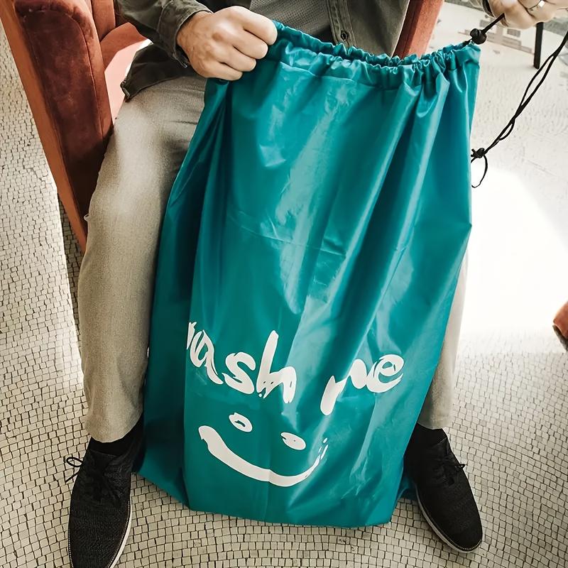 Premium Travel Laundry Bag and Dirty Clothes Organizer Combo, Large Drawstring Pouch for Convenient Storage and Organization
