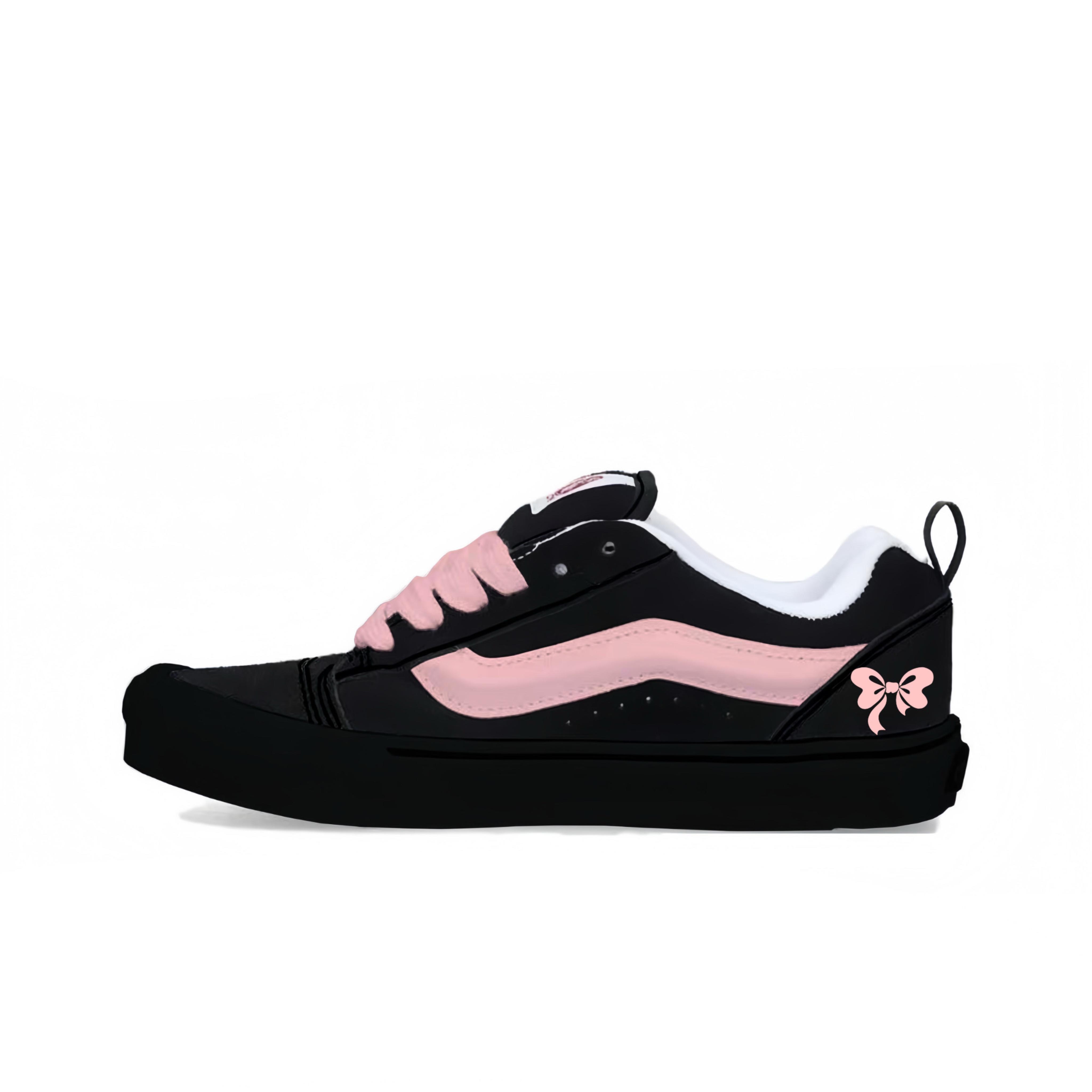 

Vans Knu Skool Abrasion Resistant Abrasion Resistant Low top Skateboard Shoes Unisex Pink VN0009QC6BT1(Team613-) 35
