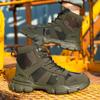 Safety Shoes for Men Puncture-Proof Anti-Smashing Industrial Work Boots Indestructible Steel Toe Boots Outdoor Forging Workshop