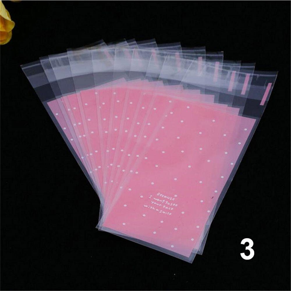 

100pcs/lot Design Self-Adhesive Party Supplies Plastic Pocket Lipstick Bag OPP Bags Gift Packages 3