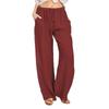 Pantaloni Casual Hip Hop da Uomo, Lunghi Pantaloni Sportivi Larghi Traspiranti per lo Streetwear Quotidiano