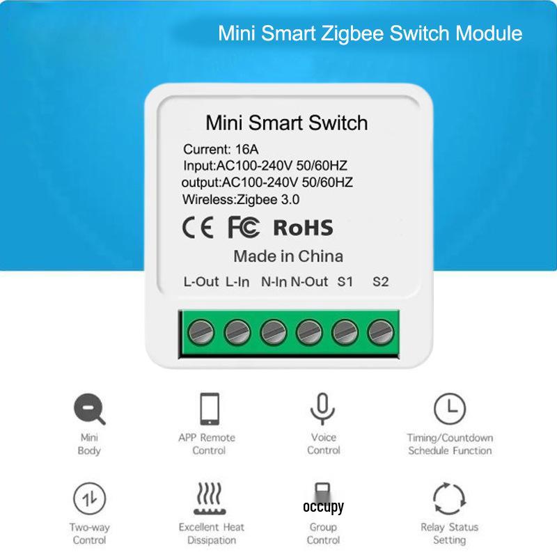 Zigbee 3.0 16A On/Off Switch