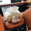 Car Tissue Box Car Armrest Box Tissue Bag Seat Car Tissue Bag Cloud Female Cute Car Products Amagi