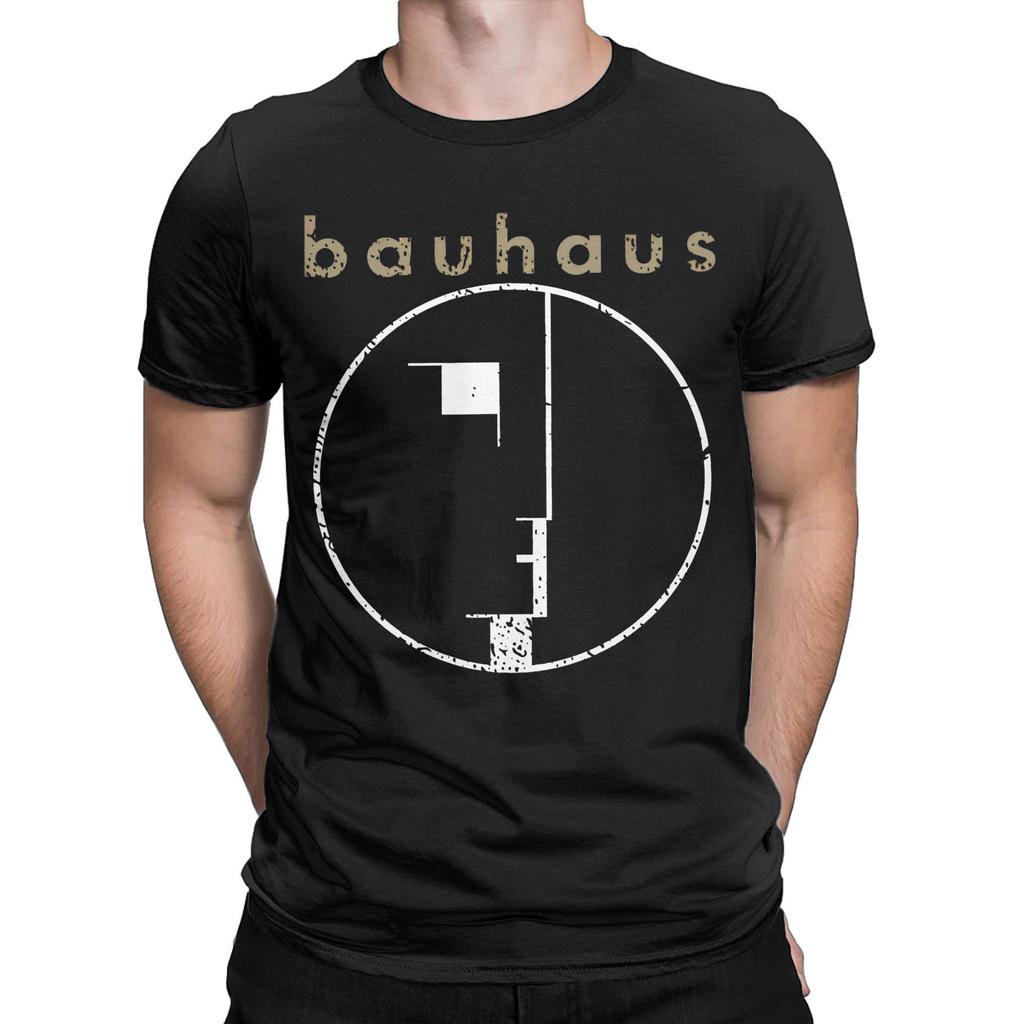 Mens Womens Bauhaus Punk Music Shirt Pure Cotton New Arrival T-Shirt  Top Clothing
