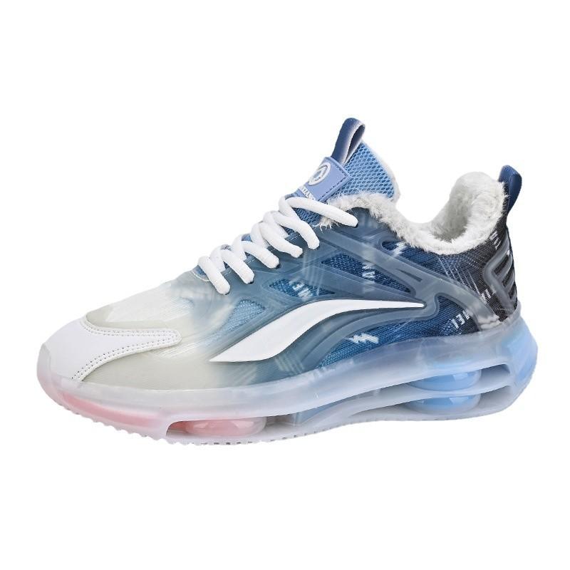 Cheap Winter 22 New Fleece Thickened Warm Cotton Shoes Sports Leisure Running To Increase the Height of Daddy Trendy Shoes